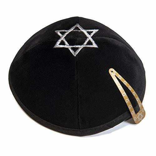 Schwarzer samt davidstern - schwarzer,