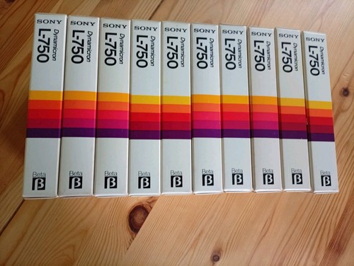 Sony betamax l 750 - 10,