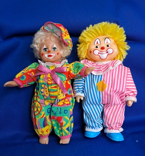 Vintage puppen clown - puppen, 80er