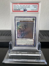 YuGiOh Ghost Rare PSA Crystal