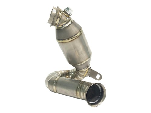 Auspuff zwischenrohr titanium - zwischenrohr,