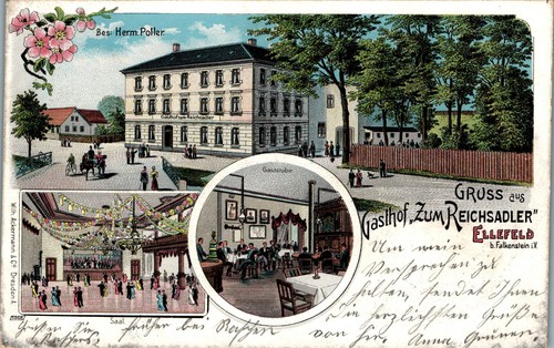 Litho gruss aus falkenstein - litho,