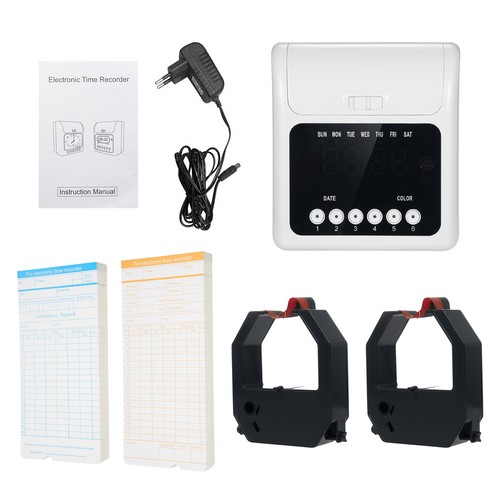 Elektronische stempeluhr mit - elektronische,