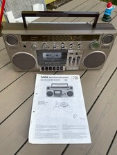 SABA Radiorekorder RCR 445   80er Jahre Ghettoblaster Kofferradio