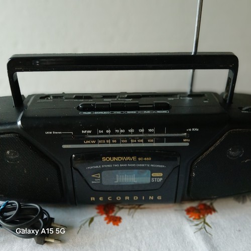 Tragbarer radio - tragbarer,