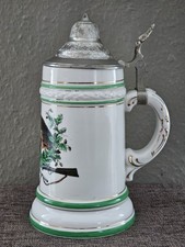 Porzellanbierkrug mit