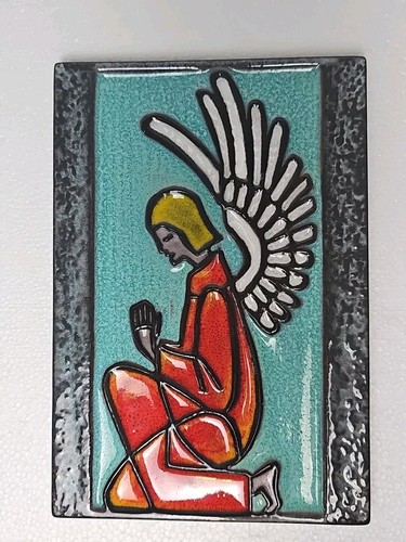 Vintage buckeburg ceramic tile - vintage,