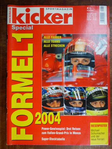 Kicker special formel 2004 - kicker,
