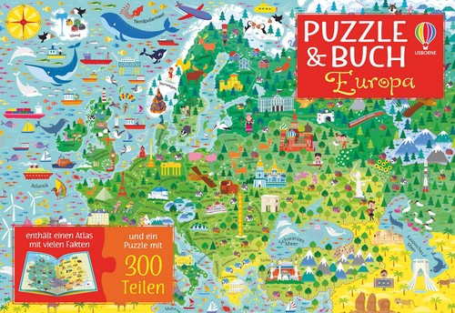 Puzzle buch europa - &,