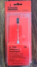 Schneider 2000 selbstblock - schneider, h0
