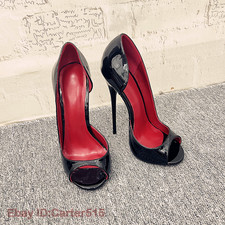 16cm High Heels Peep Toe
