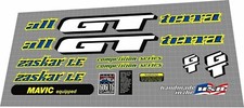1995 GT ZASKAR LE DECAL SET