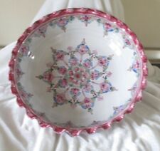 Töpferei Keck Keramik Ton große Schüssel Landhausstil handgemalt Handarbeit