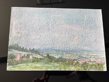 ANTIKES AQUARELL VON 1926