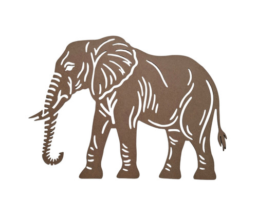 Elefant holz rohling - elefant,