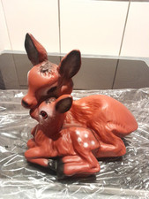 Reh  mit Rehkitz,  Deko Innen & Garten Figur  Firma Müller,wetterfest, Ca 18 cm