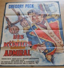 Filmplakat  A1 WA 1960  Des Königs Admiral /  Captain Horatio Hornblower R.N.