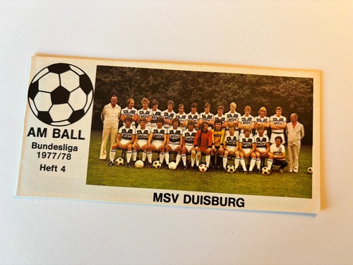 Bundesliga 1977 ball - am,