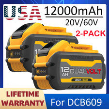 12.0AH For DEWALT DCB612
