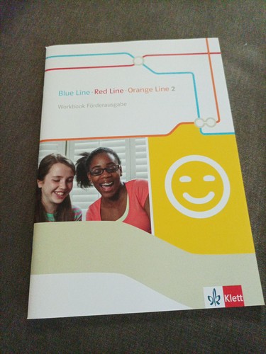 Blue line red orange - line,