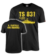 T-Shirt Torpedoschnellboot TS TSB 831 Willi Bänsch Projekt 206 6 #46359