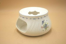 Nikko Japan Vanessa Blue Peony Porzellan Stövchen Teewarmer Blumenmotiv Ø 15 cm