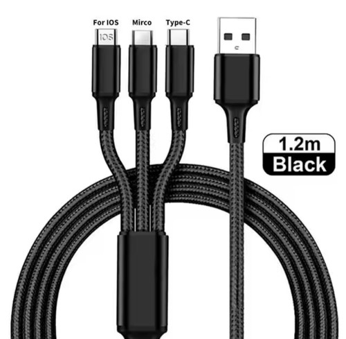 Usb kabel type c - 3-in-1-usb-kabel,