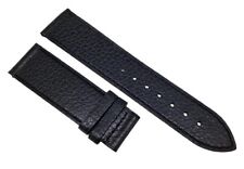 Uhrenarmband XS kurz Original Tissot Leder Anstoß 20mm schwarz 2mm Flach   / 137
