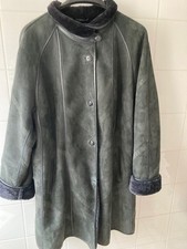 Ledermantel mit warmem