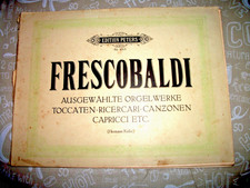 Orgelnoten - FRESCOBALDI - Ausgewählte Orgelwerke - EDITION PETERS Nr. 4515