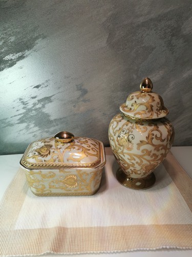 Antike chinesische deckelvase - chinesische,