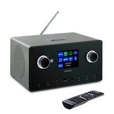 MEDION P85444 Internetradio DAB+/UKW Bluetooth WLAN USB 15W Subwoofer RMS AUX-In