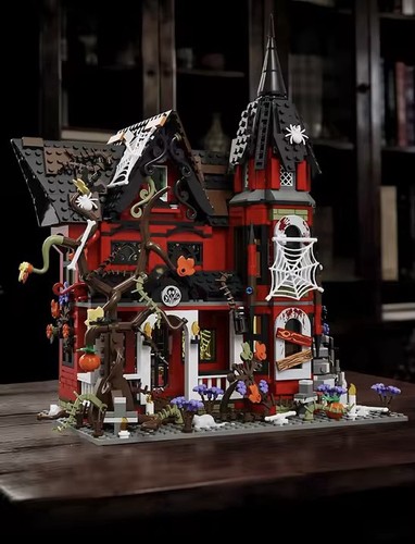 Halloween geisterhaus - halloween,
