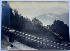 orig. Foto Vierwaldstättersee Weggis Rigi Luzern 1901
