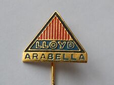 Lloyd Arabella Anstecknadel lackiert Retro
