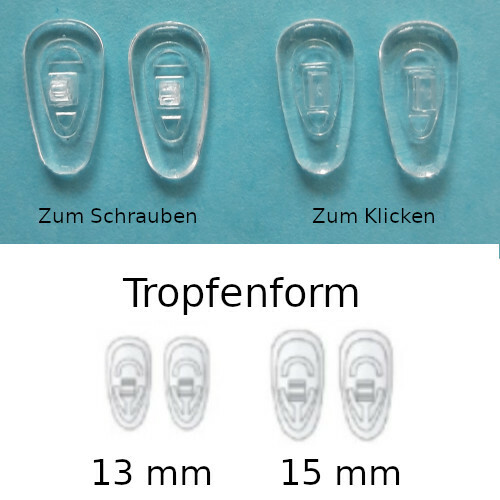 Paar nasenpads für brillen - für,