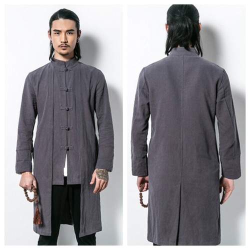 Herren lang trenchcoat mantel - herren,