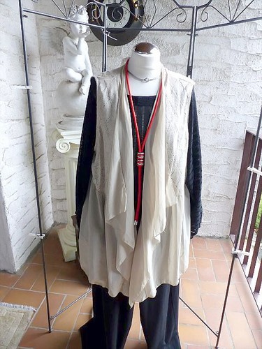 5105 ulla popken weste beige - ulla,