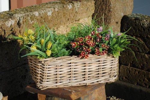 Weidenkorb,Blumenkasten,breite