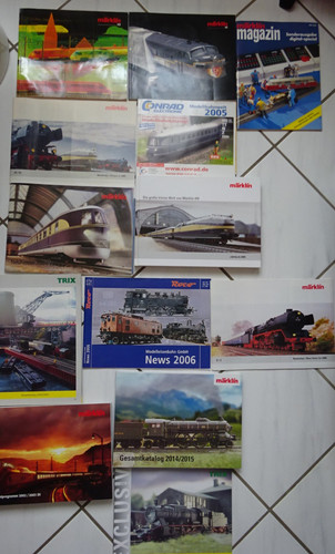 Eisenbahn modellbau kataloge - eisenbahn,