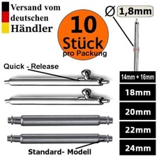 Federstege Edelstahl Federstifte Uhrenstifte Uhrenarmband Armbanduhr Uhren