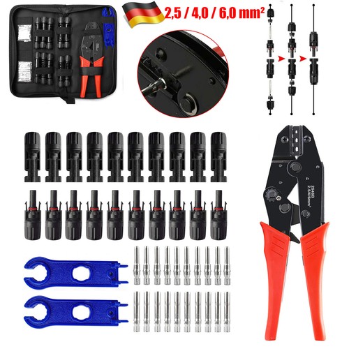 Solarstecker crimpzange - solarstecker,