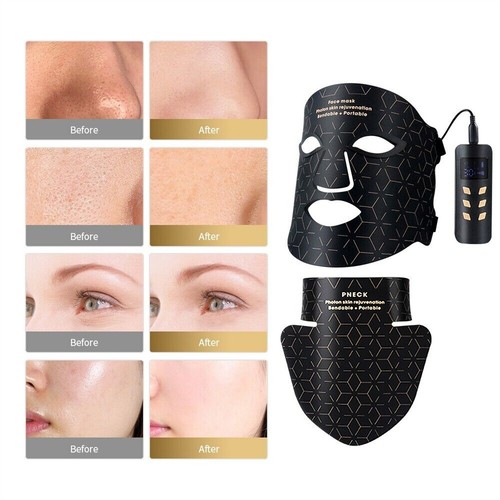 Led lichttherapie maske - led,