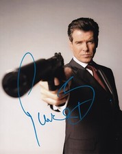 PIERCE BROSNAN signed