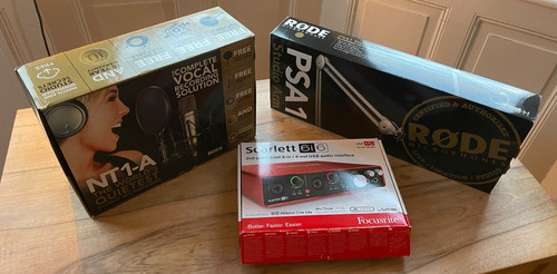 Homestudio set røde nt1 a - –,