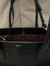 Lederhandtasche Ralph Lauren
