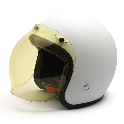 Bubble visier gelb mit - bubble-visier,