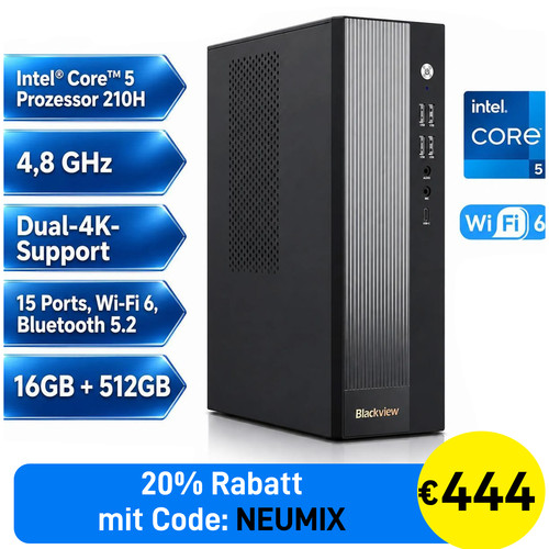 Blackview nex60 mini intel - blackview,