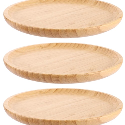 Stück holztablett rund - stück,