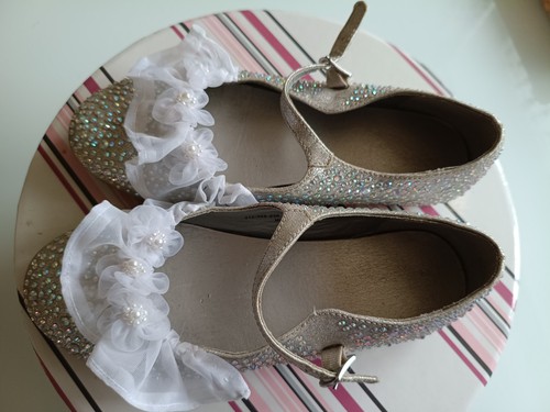 Silberne mädchenballerinas - silberne,
